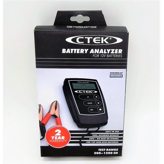 Comprobador baterias CTEK para 12 V Cargadores y Comprobadores de Baterias CTEK