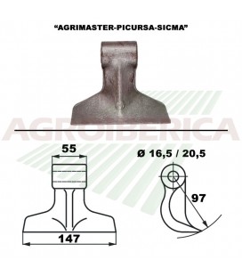 Martillo De Trituradora Agrimaster-Picursa-Sicma