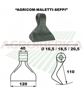 Martillo De Trituradora Agricom-Maletti-Seppi