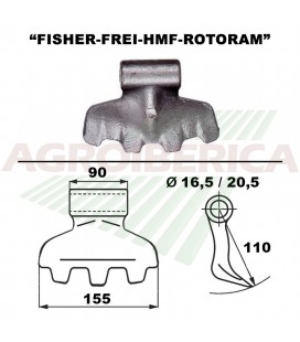 Martillo De Trituradora Fisher-Frei-Hmf-Rotoram Martillo Trituradoras